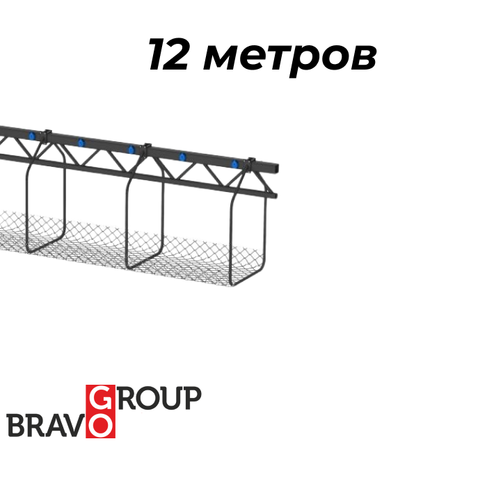 Софитный подъем cтационарный, 12 метров